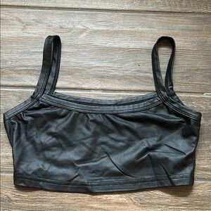 Black Crop Top